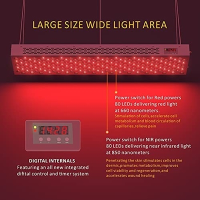 comprar terapia ligera roja ligera infrarroja de los dispositivos 1500W de la terapia del cuerpo entero de 660nm 850nm fabricación en línea