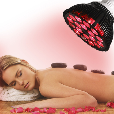 comprar Lámpara de terapia de luz roja de 54W 660nm 18LED cerca del dispositivo de terapia de luz infrarroja para la piel de la cara fabricación en línea