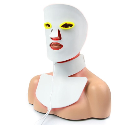 comprar Pdt hace frente a los colores ligeros llevados rojos 630nm del cuidado de piel del silicón de la máscara de la terapia del cuello 7 fabricación en línea