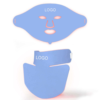 comprar Silicón ligero rojo 470nm del cuello de la cara del fotón de la máscara de la terapia del panel de los colores de la piel 7 fabricación en línea