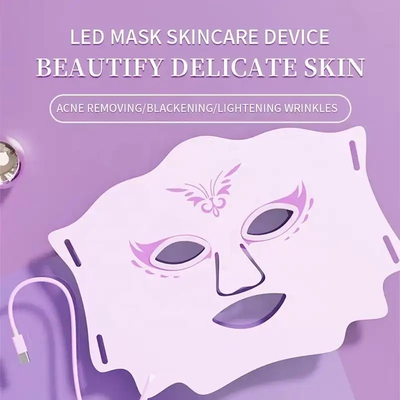 comprar uso en el hogar ligero rojo de la mascarilla de la terapia del silicón PDT LED para el cuidado de piel fabricación en línea