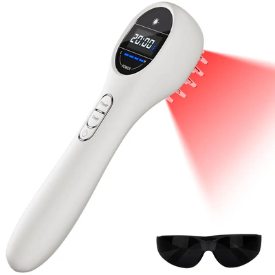 comprar Peine ligero rojo del nuevo crecimiento del pelo de la terapia cerca del Massager infrarrojo del cuero cabelludo del crecimiento del pelo fabricación en línea