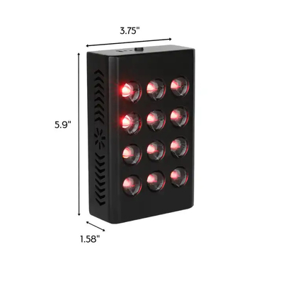 comprar Dispositivo de terapia de luz roja portátil de 60W Panel de terapia de luz infrarroja portátil fabricación en línea