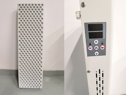 comprar 660 850nm Terapia de luz LED de cuerpo entero de panel de 1500W para el cuidado de la piel en blanco / negro fabricación en línea