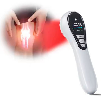 comprar Dispositivo de terapia de luz infrarroja de aluminio de mano duradero para aliviar el dolor Dispositivo de atención médica con láser de bajo nivel fabricación en línea