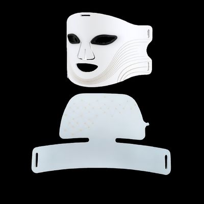 comprar OEM Factory of Silicone LED Facial Mask – 660nm Red Light + 850nm Infrared + Blue + Purple Modes fabricación en línea