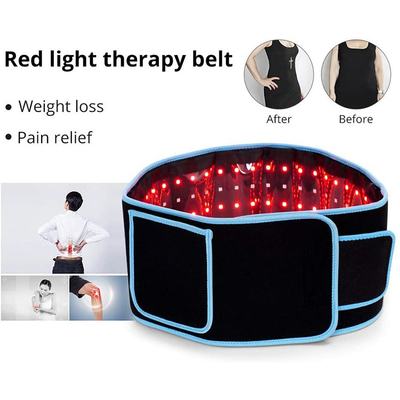 comprar Correa ligera roja 660nm 850nm de la terapia del alivio del dolor del vientre curativo animal del abrigo fabricación en línea