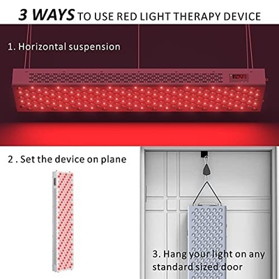 Alimentación hidratante ligera roja del panel 1000w de la terapia de la cara LED del rejuvenecimiento de la piel BT1000