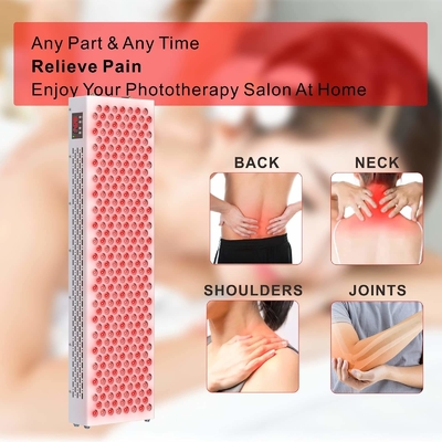 sincronización grande ligera roja 660nm 850nm del cuerpo de la belleza de la terapia de 60Hz 1500w