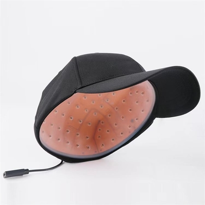 sombrero ligero rojo médico de la terapia del casquillo LLLT del laser del diodo del pelo del crecimiento 660Nm