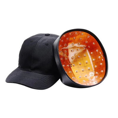 Tipo sombrero ligero rojo del fotón de la terapia del casquillo LLLT del laser del diodo para el crecimiento del pelo