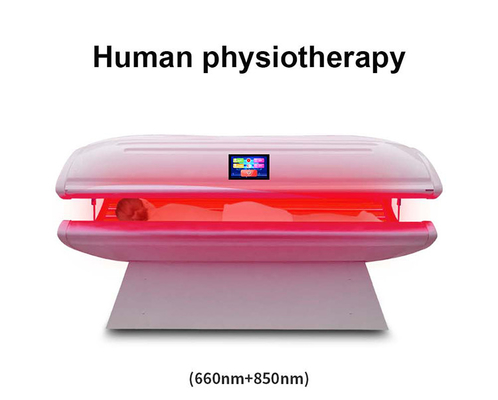 Terapia ligera roja del fotón de la cama de la terapia del alivio del dolor de PDT para blanquear del cuerpo