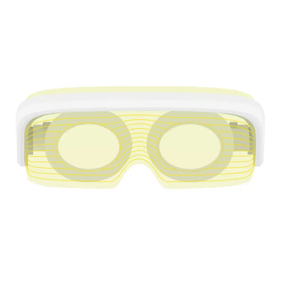 El fotón del LED observa ojos del Massager del cuidado arruga la máscara del cuidado del ojo del retiro