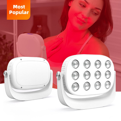 Mini pequeño LED portátil de luz terapéutica 660Nm 850Nm rojo de uso doméstico portátil de infrarrojo cercano