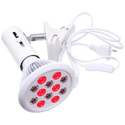 Rejuvenecimiento de la piel 660nm 850nm Dispositivo de terapia de luz roja infrarroja con 12pcs 3W LED