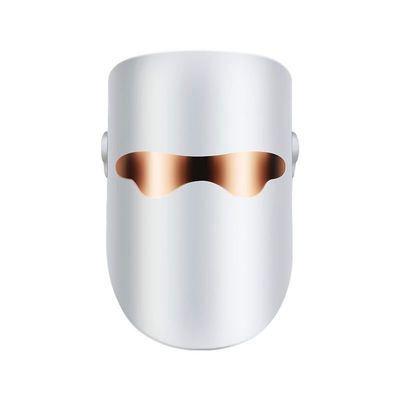 máscara facial de la terapia de la luz del fotón LED de los dispositivos 590nm de la belleza de 5V 1A