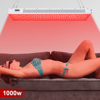 Máquina recargable portátil Nir Infrared de la terapia de la luz de 1000W LED