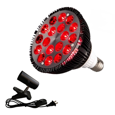 Dispositivo ligero rojo infrarrojo de la terapia de 18 LED con el zócalo 660nm rojo