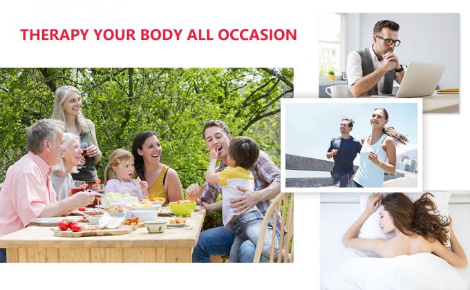 Cubierta de luz infrarroja de cuerpo entero, almohadillas de terapia de luz roja, esterco de yoga 3