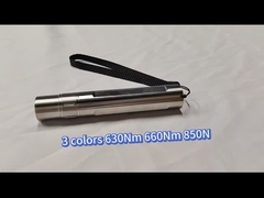 Pen de terapia con luz roja 630nm 660nm 850nm terapia con luz infrarroja