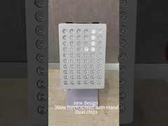 Rejuvenecimiento de la piel lámpara de terapia de luz roja 630nm 660nm 810nm 850nm con soporte 300w