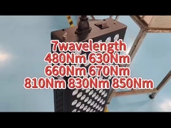 alivio del dolor ligero rojo de la máquina de la terapia de la CA de 660nm 850nm para el uso personal